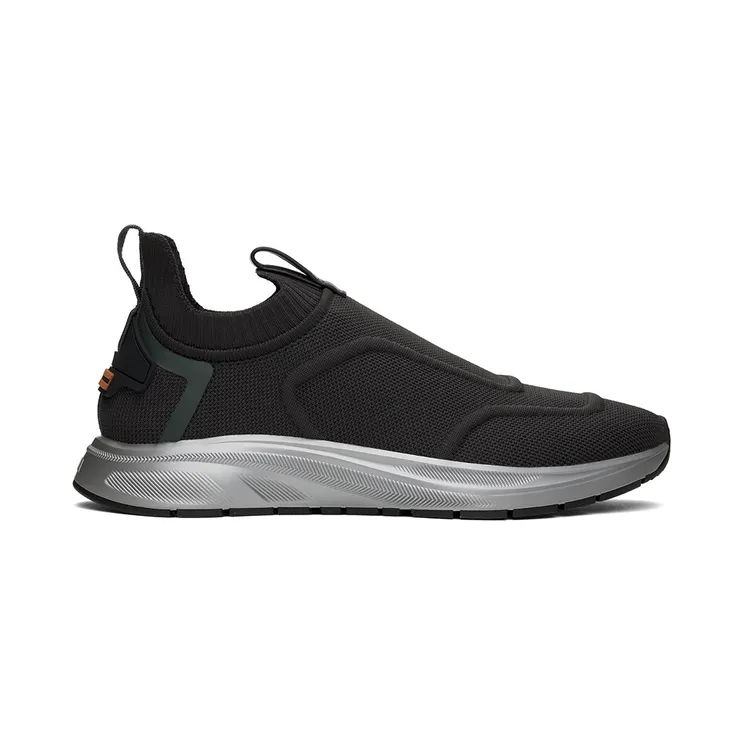 ZEGNA Gray Slip-On Sneakers (LHUTS-S5483Z)