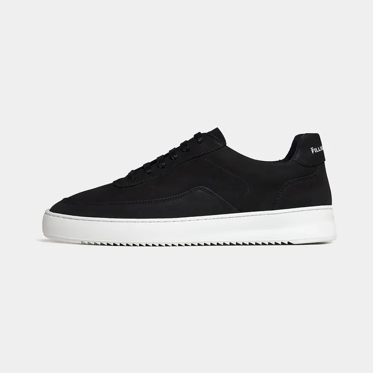 Filling Pieces Mondo 2.0 Ripple Nubuck Black