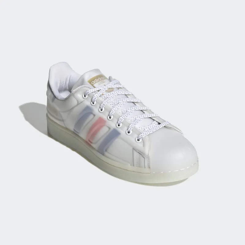 Adidas Superstar Futureshell Cloud White / Red / Gold Metallic (H00197)