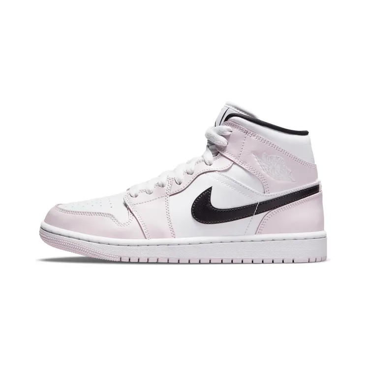 Air Jordan 1 Mid “Light Violet / White / Black” (BQ6472-500)