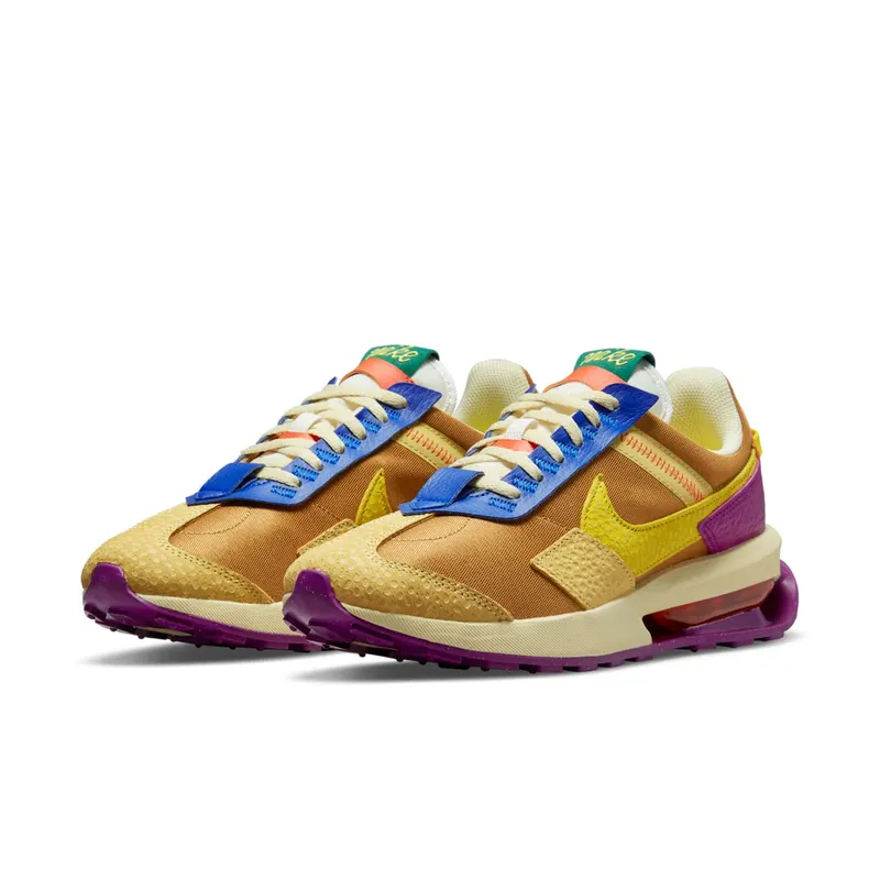Nike Air Max Pre-Day Yellow Strike – “Wheat / Yellow Strike / Red Plum / Orange” (DO6716-700)