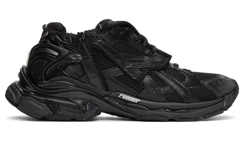Balenciaga Black Runner Sneakers (656065 W3RA1)