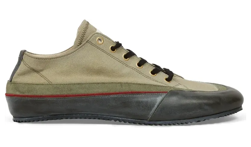 Maison Margiela Traveller canvas sneakers – Groen (S57WS0547P7794)