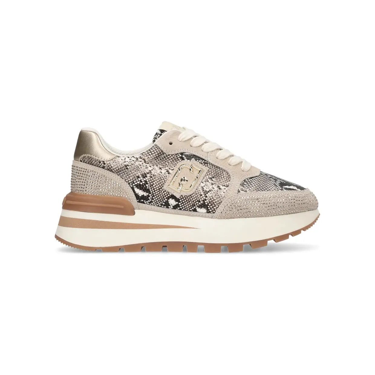 Liu Jo Cow Suede/Strass/Pri Rope/Light Gold (BF5049PX747S3815)