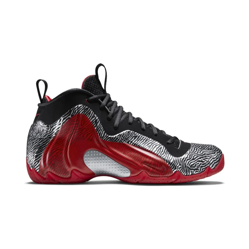 Nike Air Flightposite Exposed Zebra Silver/University Red-Black (616765-001)