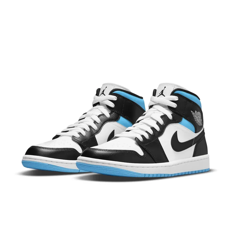 Air Jordan 1 Mid Royal Black (BQ6472-102)
