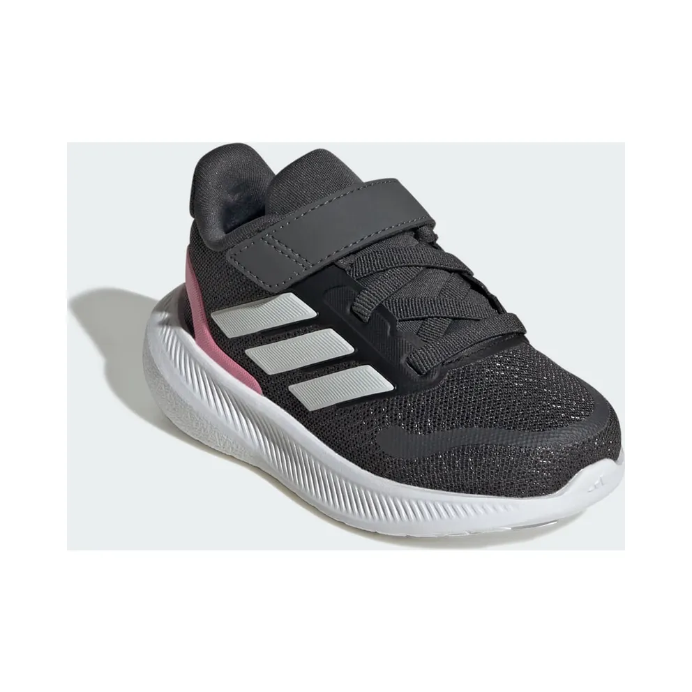 Adidas Runfalcon 5 Kids Grey Six / Crystal White / Bliss Pink (JQ8670)