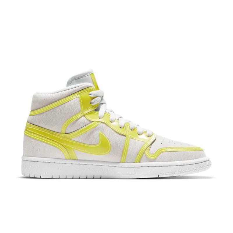 Air Jordan 1 Mid LX Opti Yellow – “Off-white / Opti Yellow-white” (DA5552-107)