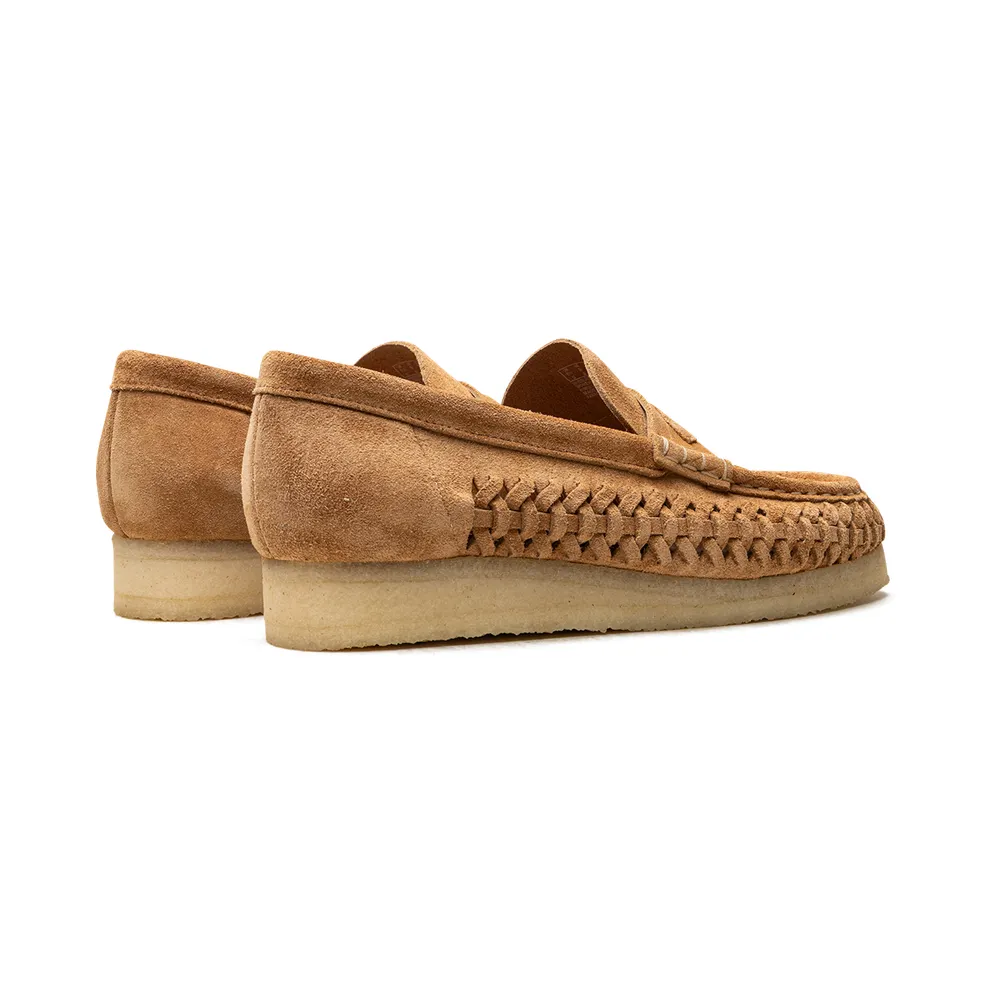 Clarks WALLABEE LOAFER WEAVE “Tan Suede” (26180623)