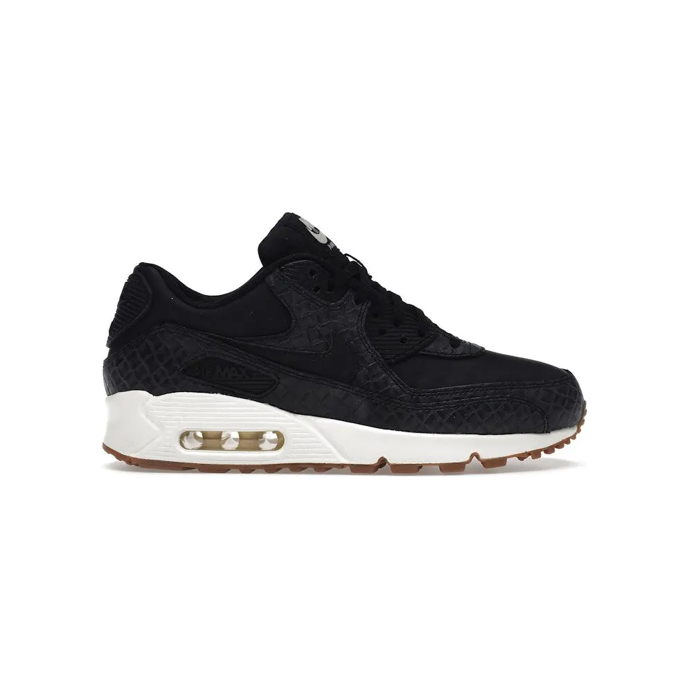 Nike Air Max 90 Premium Black Sail (443817-010)