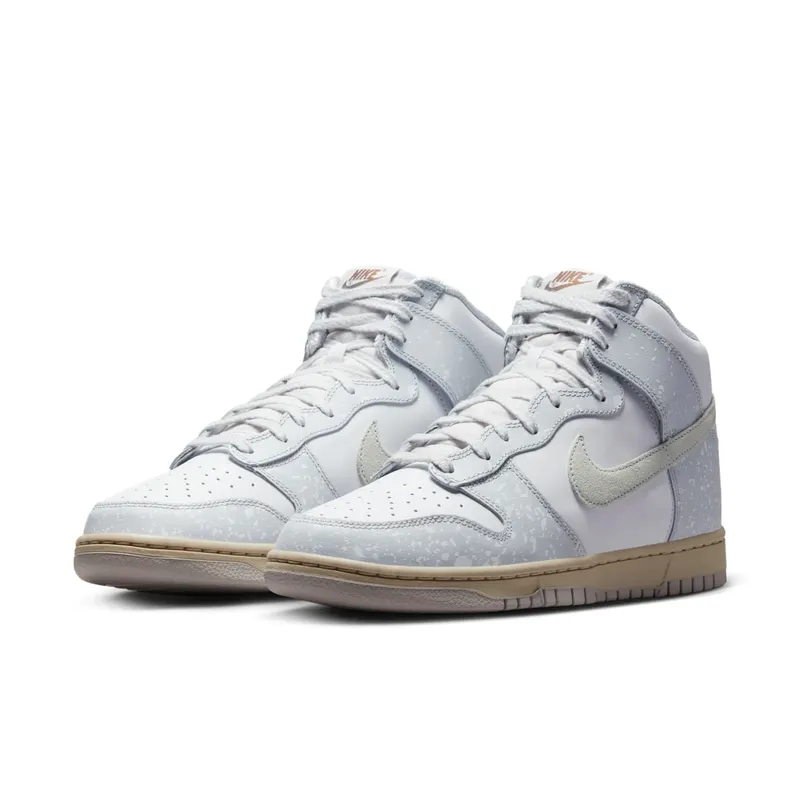 Nike Dunk High Spray Paint White Pure Platinum (FD9759-100)