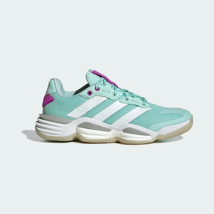 Adidas Stabil 16 Indoor Semi Flash Aqua / Cloud White / Purple Burst (IE3586)