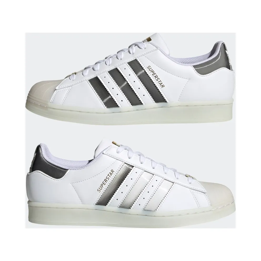 Adidas Superstar Cloud White / Core Black / Gold Metallic (H00233)