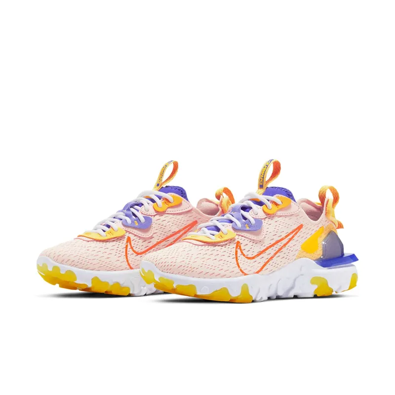 Nike React Vision Washed Coral (W) Washed Coral/Sapphire-Laser Orange-Hyper Crimson (CI7523-600)