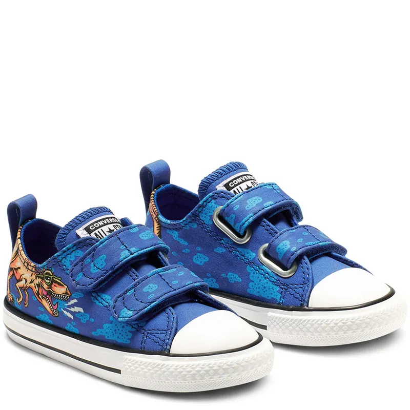 Converse Chuck Taylor All Star Dino’s Beach Party Hook and Loop Low Top (764248C)