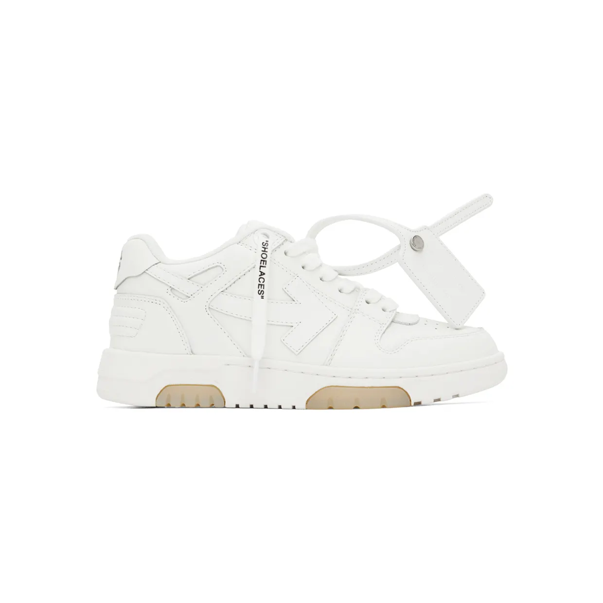 Off-White White Out Of Office ‘OOO’ Sneakers (OWIA259C99LEA0010100)