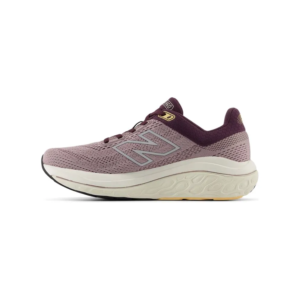 New Balance Fresh Foam X 860v14 Ice Wine Plum Brown Silver Metallic (W860J14)