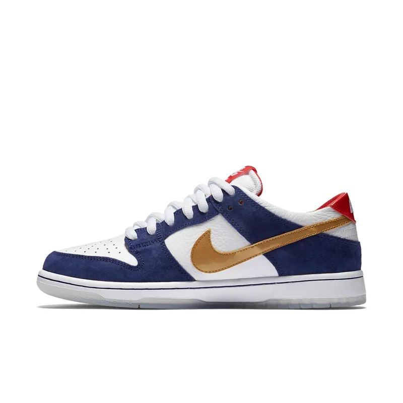 Nike Dunk SB Low Ishod Wair “BMW” Deep Royal Blue/Metallic Silver-University Red-Metallic Silver (839685-416)