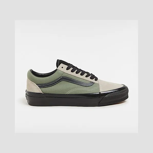 Vans Old Skool – “Aluminum Grey Olive Green” (VN000CQDCL3)