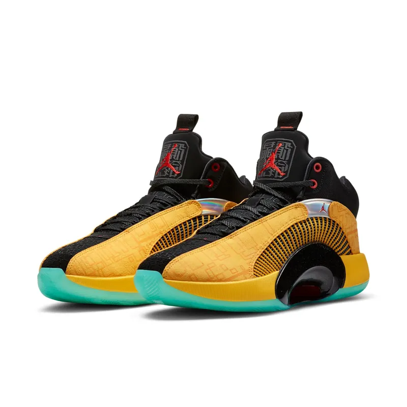Jordan XXXV Dynasties Gold/Black-Red-Emerald (DD3044-700)