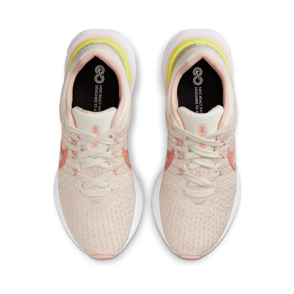 Nike React Infinity Run Flyknit 3 Road Running Grey (DD3024-102)