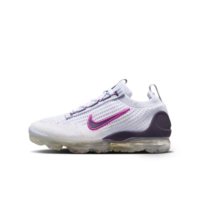 Nike Air VaporMax 2021 FK White Football Grey Hot Fuchsia Dark Raisin (DB1550-107)