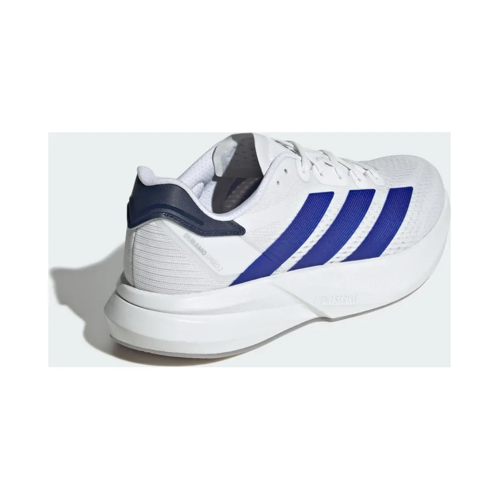 Adidas Duramo Speed 2 Running Shoes Cloud White / Lucid Blue / Dark Blue (IH8203)