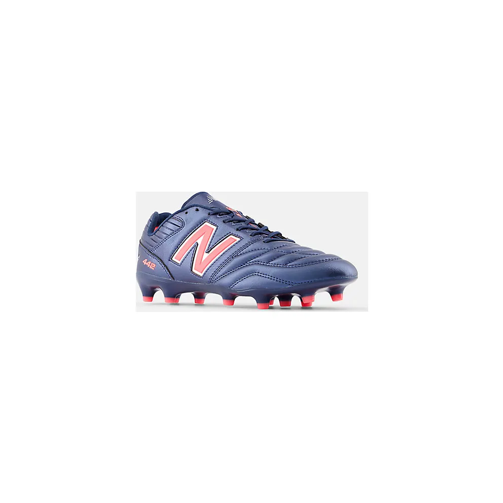 New Balance 442 Pro FG v2 Navy Silver Energy Red (MS41FMP2)
