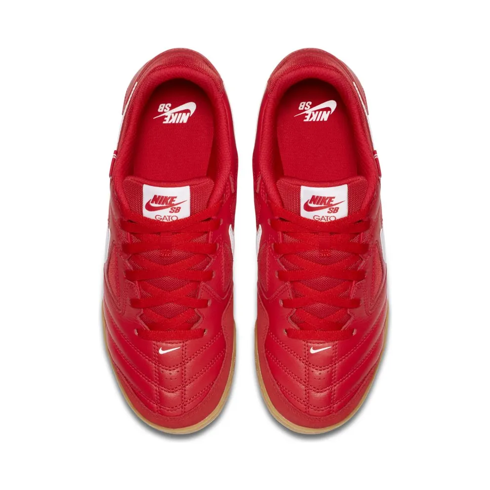 Nike SB Gato University Red University Red/White-Gum Light Brown (AT4607-600)