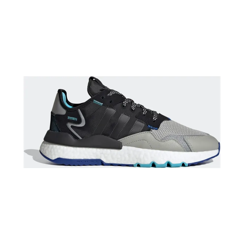 adidas Nite Jogger Schuh Core Black / Core Black / Metal Grey (EF5408)