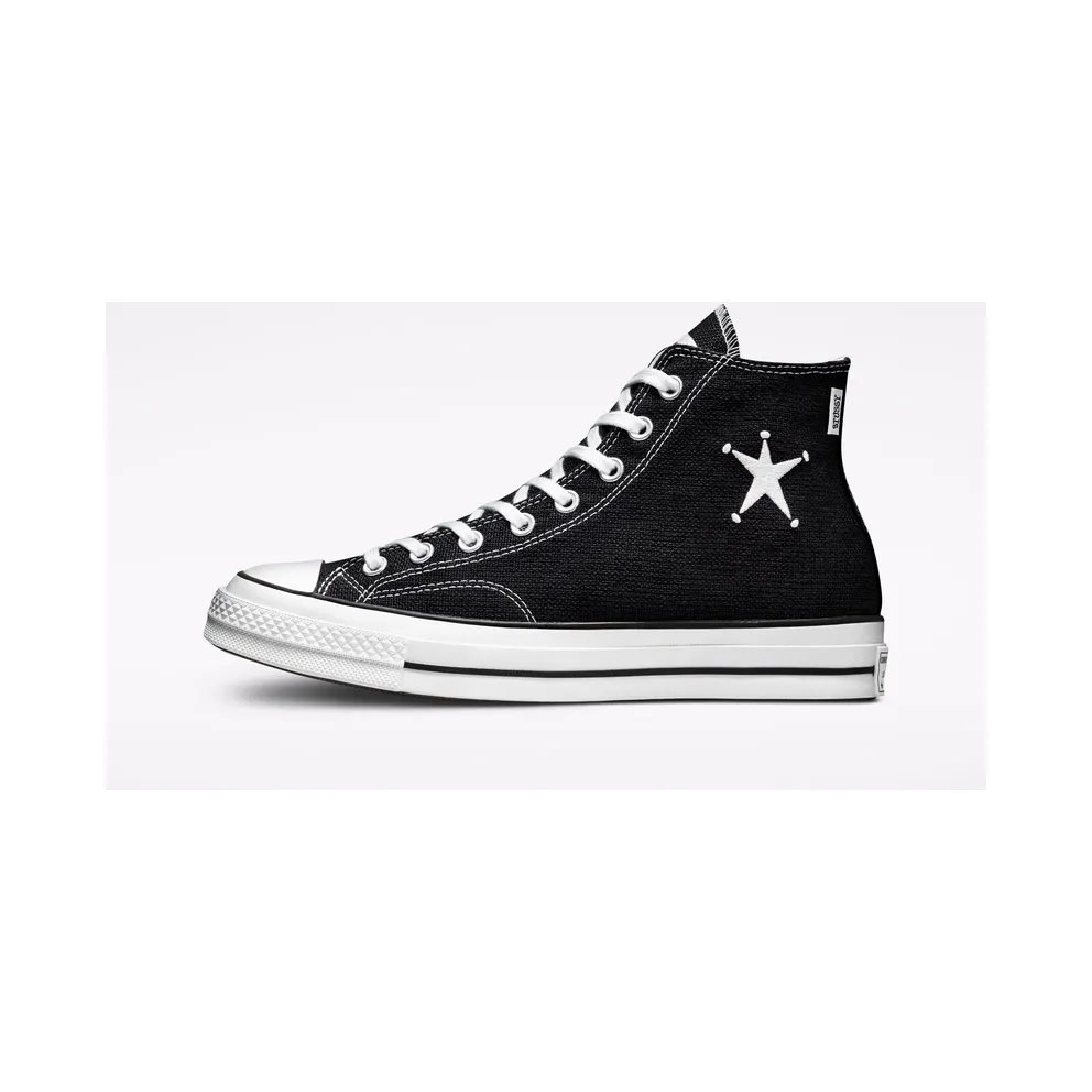 Converse Converse x Stüssy Chuck 70 Black/White/Black