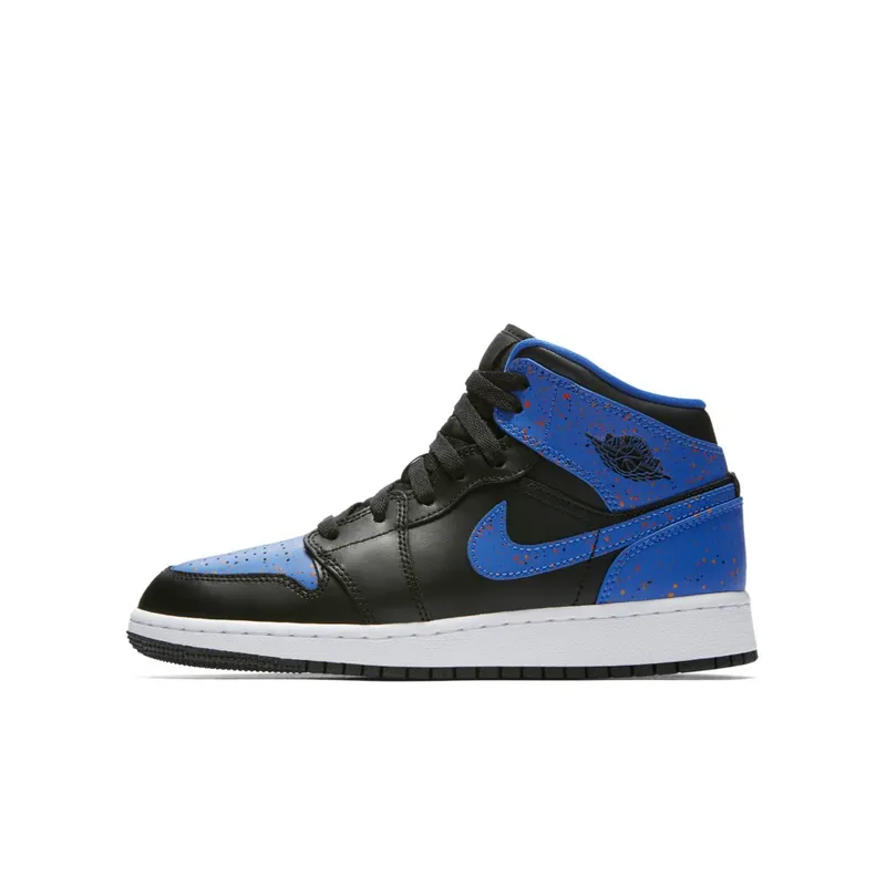 Air Jordan 1 Mid GS Black Royal (554725-048)