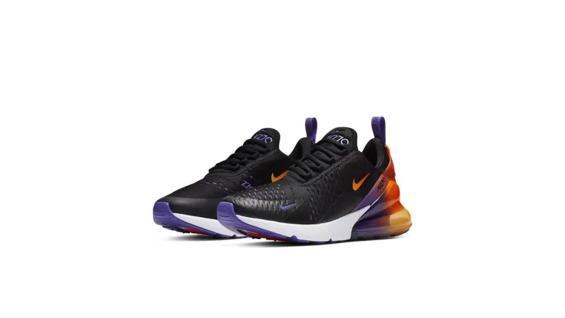 Nike Air Max 270 Black Gradient Black/Orange-Purple (CN7077-081)