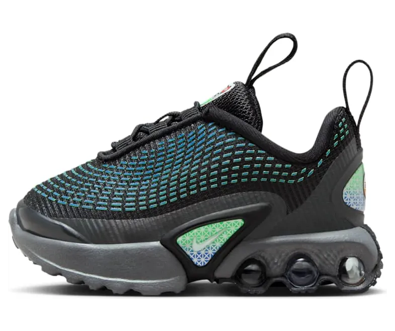 Nike Air Max Dn “Black / Hyper Cobalt / Rage Green / White” (FN4452-010)