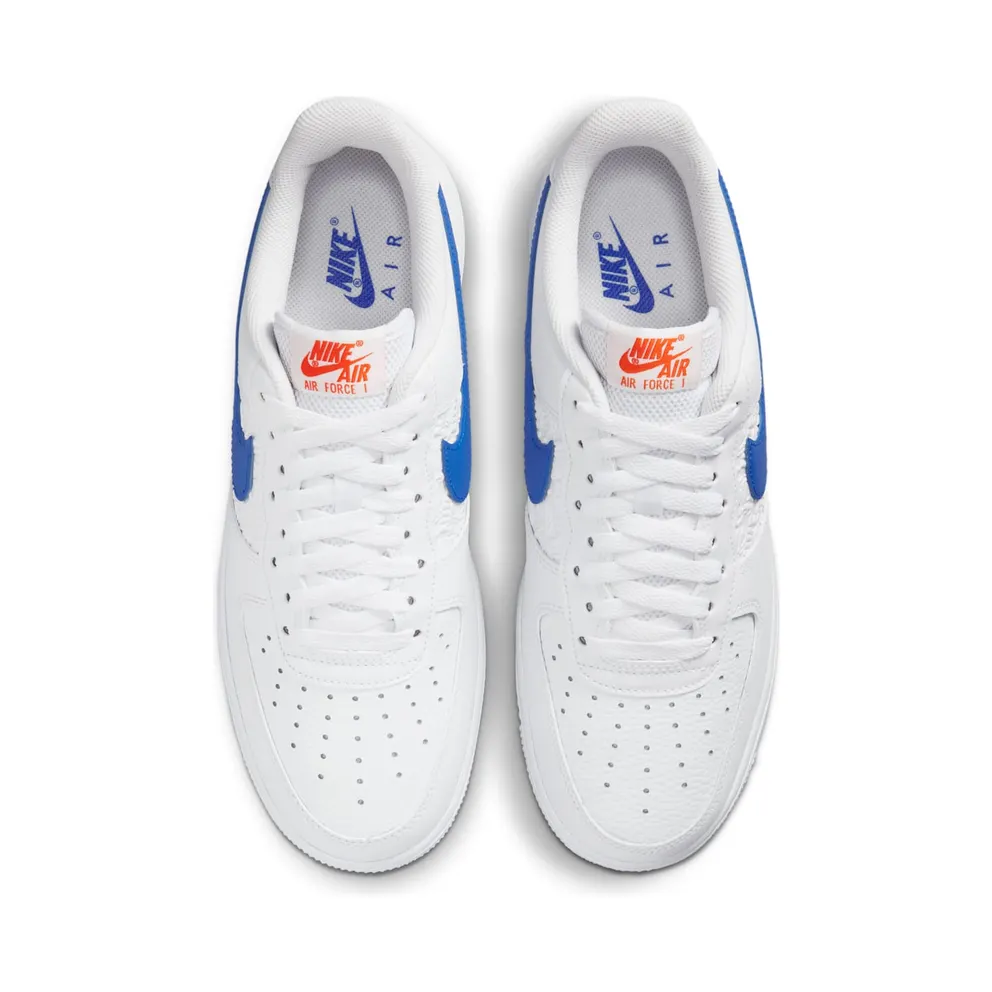 Nike Air Force 1 ’07 Low Embossed Hoops Racer Blue (FD0667-100)
