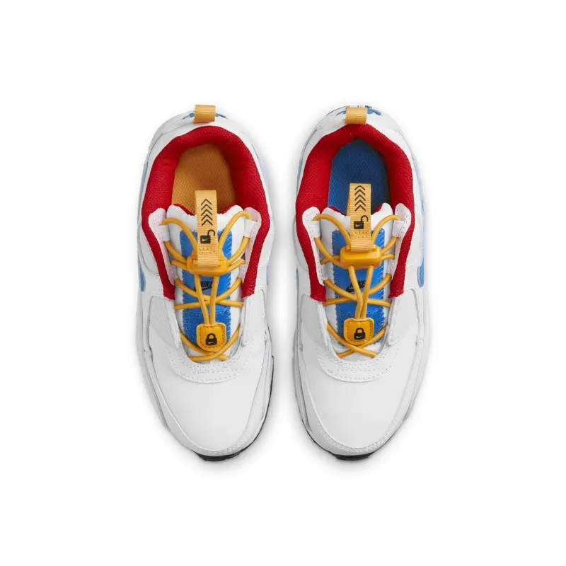 Nike Air Max 90 Toggle Younger Kids’ White (CV0064-105)