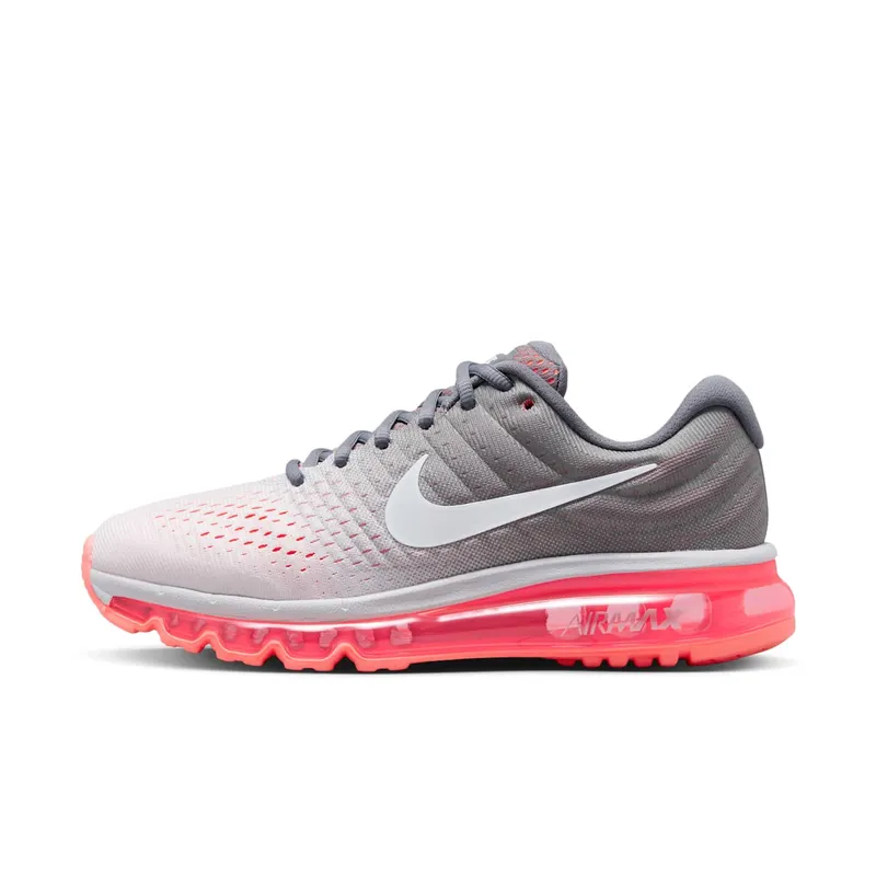 Nike  Air Max 2017 Pure Platinum Hot Lava (W) Pure Platinum/White-Cool Grey-Hot Lava (849560-007)