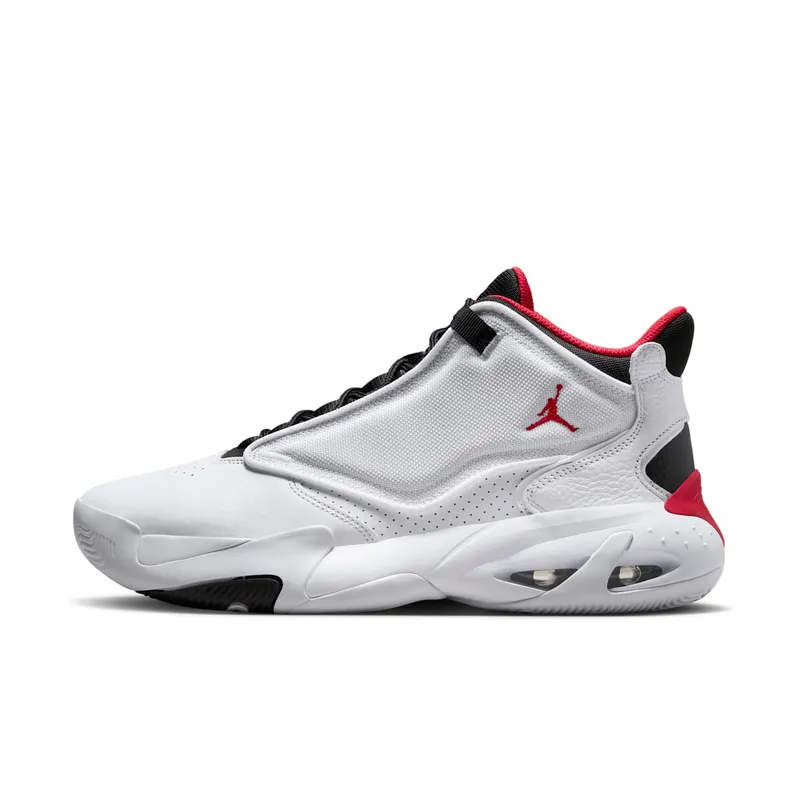 Jordan Max Aura 4 White Black University Red (DN3687-160)