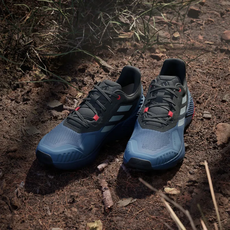 Adidas Terrex Soulstride RAIN.RDY Trail Running Wonder Steel / Magic Grey / Pure Ruby (IH3880)