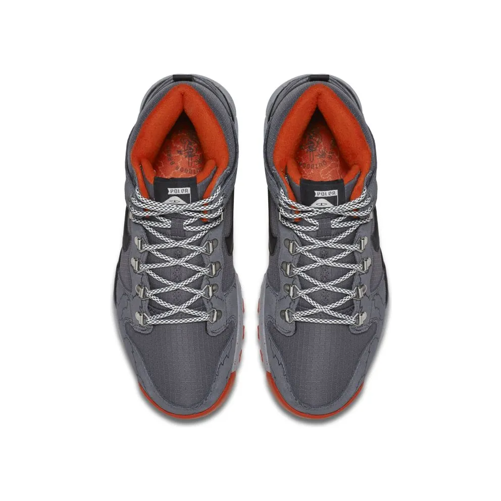 Nike SB Dunk High R/R Poler Dark Grey/University Orange-Black-White (806335-008)