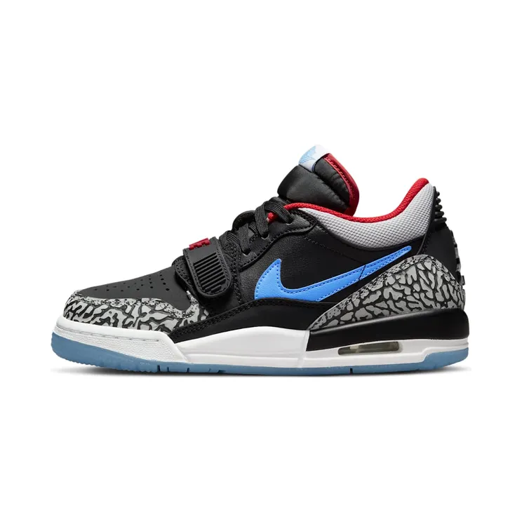 Jordan Air Jordan Legacy 312 Low “Black / Valour Blue / University Red / Wolf Grey” (CD9054-004)