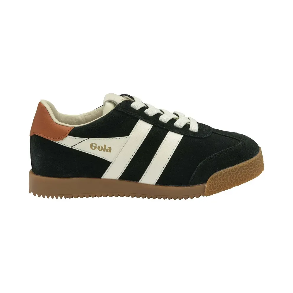 Gola sneaker Black/off white/moody orange (CKA538BW)