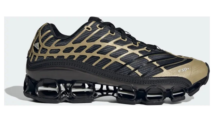 Adidas MEGARIDE F50 SCHOENEN Core Black / Core Black / Thermal Chrome (KI4741)