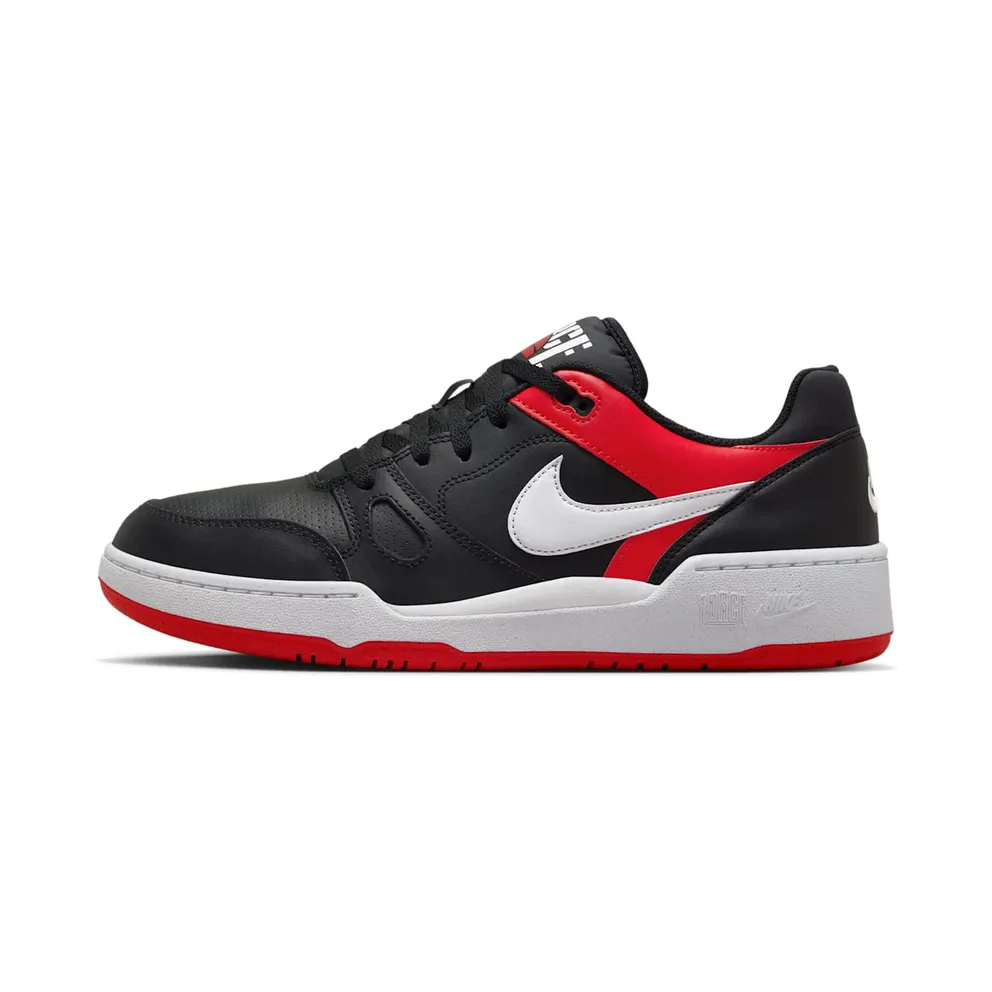 Nike Full Force Low Black University Red White (FB1362-003)