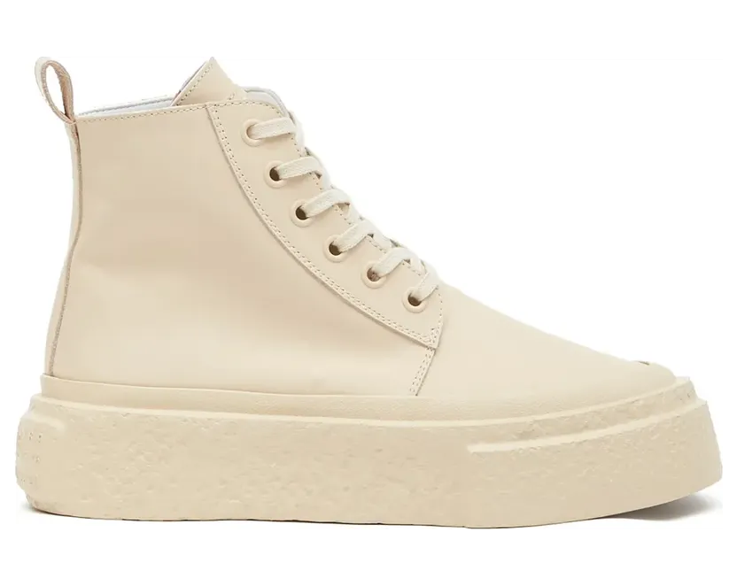 MM6 Maison Margiela Sneakers mit Schnürung – Nude (S59WS0229P7020)