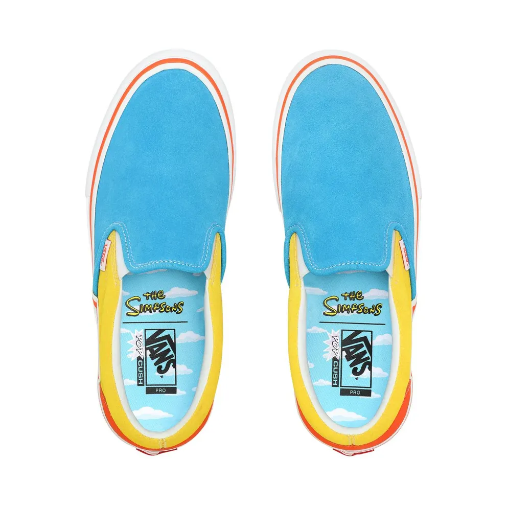 Vans The Simpsons x Slip-On Pro ‘Bart’ Multi-Color (VN0A347V13M)