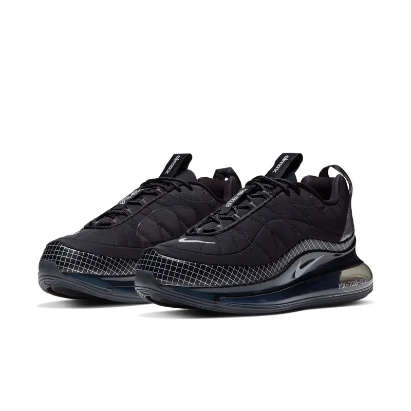 Nike MX 720 818 Black Black/Metallic Silver-Black (CI3871-001)