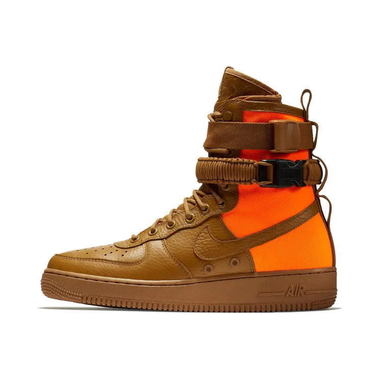 Nike SF Air Force 1 High “Desert Ochre / Total Orange” (903270-778)