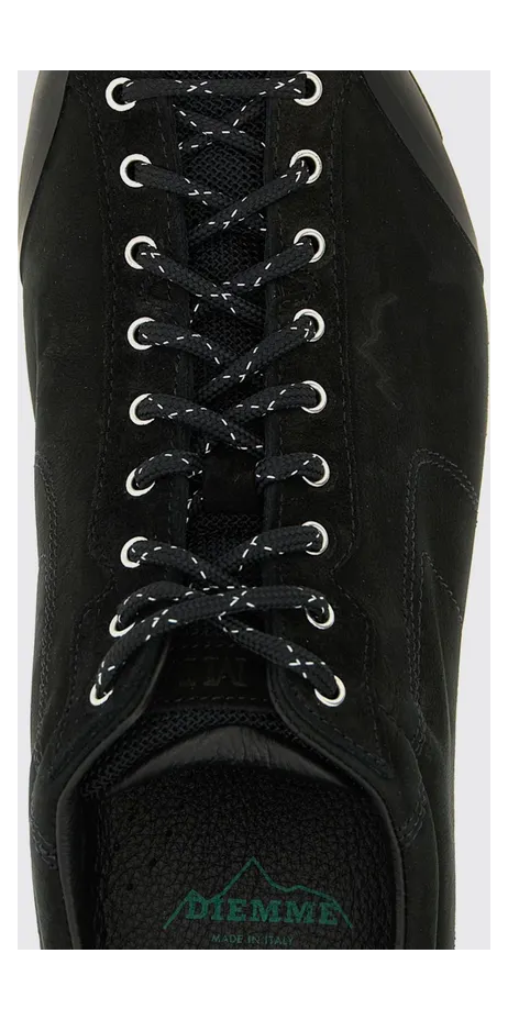 Diemme Movida ’92 Bicolor Nubuck Sneakers with Vibram Sole Black (DI26SPMOMF07N005BLK) (3)