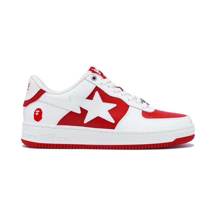 A Bathing Ape Bape Sta Low #6 Red (1K30-191-328-RED)